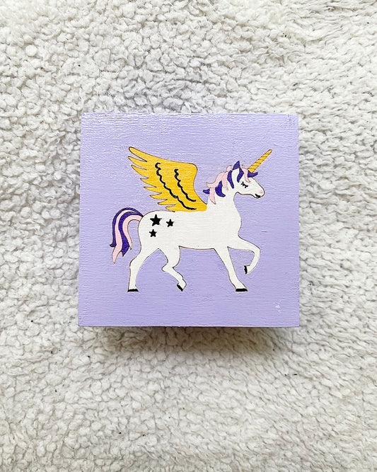 Purple Unicorn Box