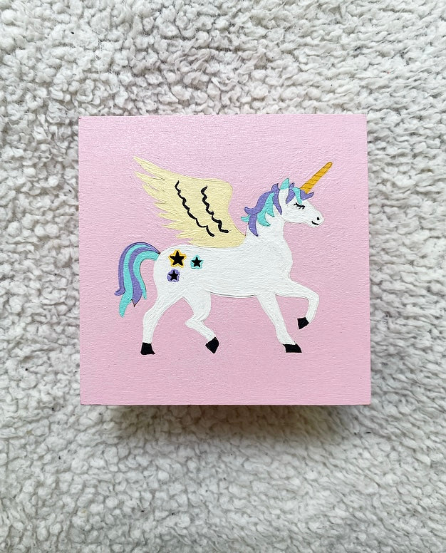 Pink Unicorn Box